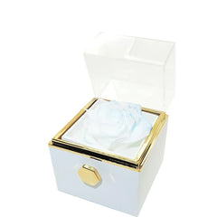 SQUARE Ring/Rose Box | خاتم مربع / علبة ورد